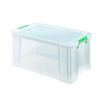 StoreStack 54 Litre Storage Box W640xD380xH310mm Clear RB77234