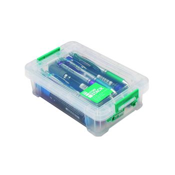StoreStack 0.8 Litre Storage Box W200xD125xH50mm Clear RB90118