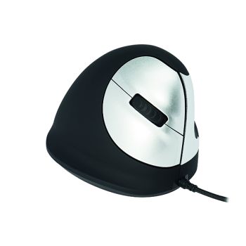 R-GO HE Ergonomic Mouse Medium Left Hand Wired RGOHELE