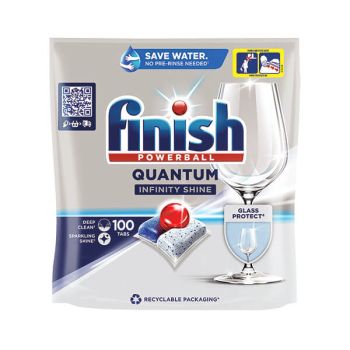 Finish Quantum Infinity Shine Dishwasher Tablets (Pack of 100) 3219120