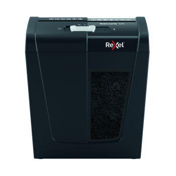 Rexel Secure S5 Strip-Cut P-2 Shredder Black 2020121