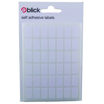 Blick White Labels in Bags 9x16mm (Pack of 20) RS002550 - DISCONTINUED