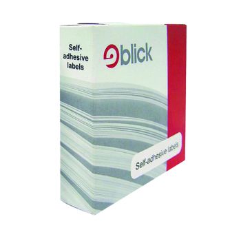 Blick Labels in Dispensers Round 19mm Yellow (Pack of 1280) RS012252