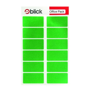Blick Labels in Office Packs 25mmx50mm Green (Pack of 320) RS019558