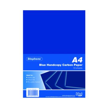 Stephens Blue A4 Hand Carbon Paper (Pack of 100) RS520252