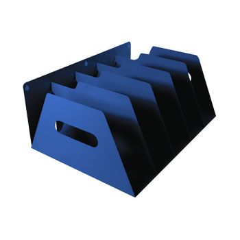 Rotadex 5-Section Lever Arch Filing Rack Blue LAR5Blue