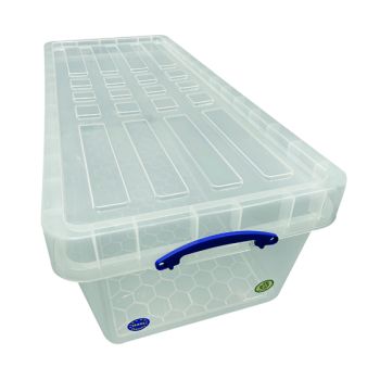 Really Useful 134 Litre Base Only Clear 134CXL