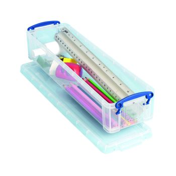 Really Useful Clear 1.5 Litre Pencil/Stationery Box 1.5C