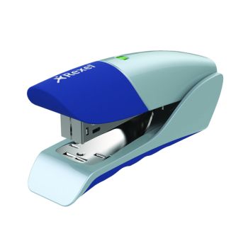 Rexel Gazelle Half Strip Stapler 20 Sheet Silver/Blue 2100011