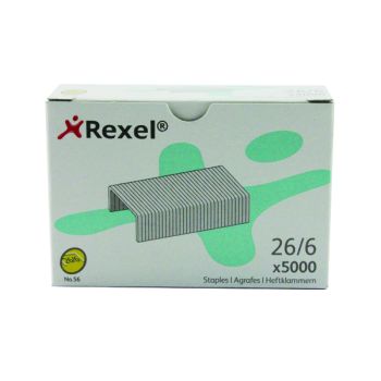 Rexel Choices No 56 Staples 6mm (Pack of 5000) 6025