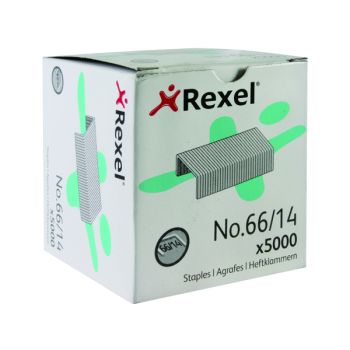 Rexel No 66 Staples 14mm (Pack of 5000) 06075