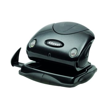 Rexel Precision P215 2 Hole Punch 15 Sheet Black 2100740 - DISCONTINUED