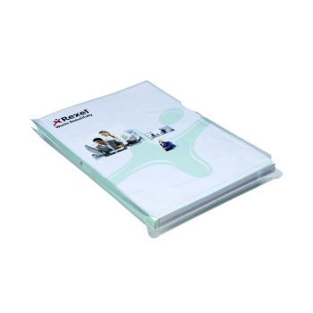 Rexel Nyrex Expanding Folders A4 Clear (Pack of 10) 2001015