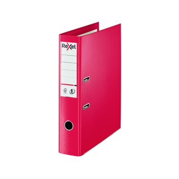 Rexel Choices 75mm Lever Arch File Polypropylene Foolscap Red 2115513