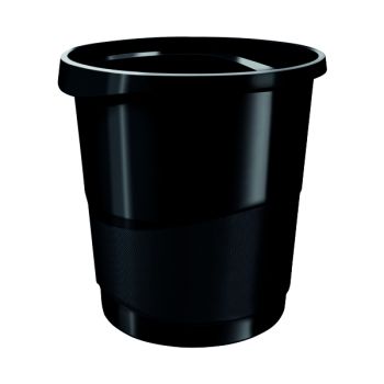 Rexel Choices Waste Bin 14 Litre Black 2115622