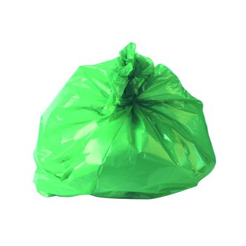 2Work Medium Duty Refuse Sack Green (Pack of 200) RY15561