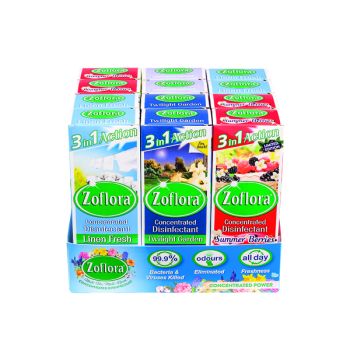 Zoflora 3-in-1 Concentrated Disinfectant 120ml (Pack of 12) 00680
