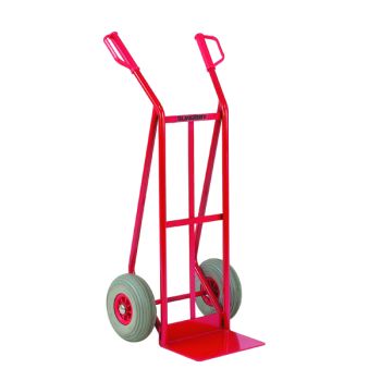 Red General Purpose Hand Truck Foam Tyres (Load capacity: 250kg) 308075