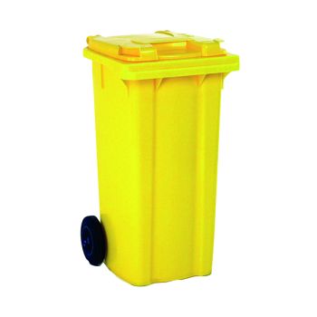 Wheelie Bin 80 Litre Yellow (W445 x D525 x H930mm) 331275