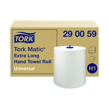 Tork Matic Hand Towel H1 White 280m (Pack of 6) 290059