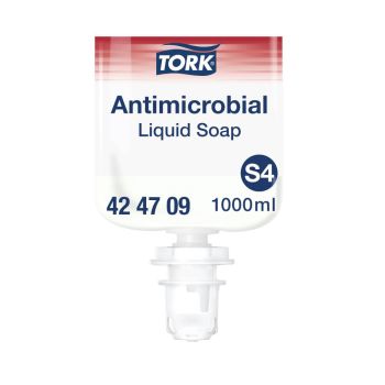 Tork Antimicrobial Hand Washing Liquid Soap (Pack of 6) 424709