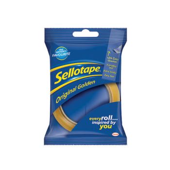 Sellotape Original Golden Tape 24mmx50m 1629135