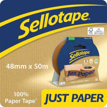 Sellotape Packaging Paper Tape 48mmx50m 2997919