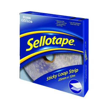 Sellotape Sticky Loop Strip 25mmx12m 1445182