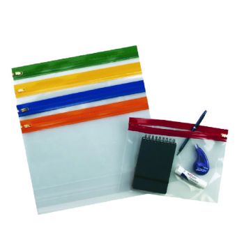 Snopake Zippa-Bag S Classic A3 Assorted (Pack of 25) 12823