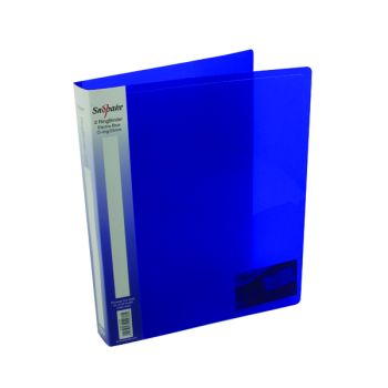 Snopake 2 Ring Binder 25mm A4 Electra Blue (Pack of 10) 10159