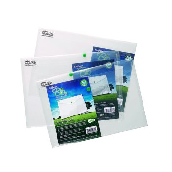 Snopake Bio Polyfile A4 Clear (Pack of 5) 15428