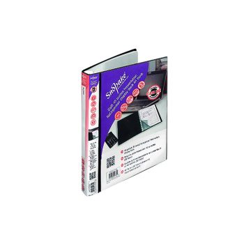Snopake ZipIt Reorganiser Presentation Book 40 Pocket Black 15780