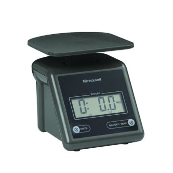 Salter Grey Compact Postal Scale (Displays weight in ib,oz,kg and grams, max weight 3.2kg) PS7 - DISCONTINUED