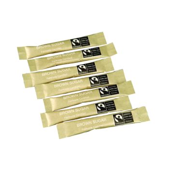 Fairtrade Brown Sugar Sachets (Pack of 1000) A03621