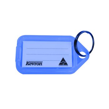 Kevron Plastic Clicktag Key Tag Blue (Pack of 100) ID5BLU100
