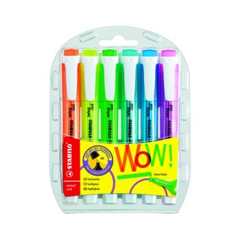 Stabilo Swing Cool Highlighter Assorted (Pack of 6) 275/6-3