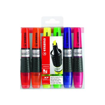 Stabilo Luminator Highlighter Pen Assorted (Pack of 6) 71/6 - DISCONTINUED