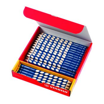 Stabilo EASYgraph Graphite Pencil HB Triangular Barrel Classpack Blue (Pack of 48) UK/321-2HB/48