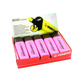 Stabilo Boss Original Highlighter Pink (Pack of 10) 70/56/10