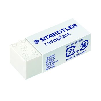 Staedtler Rasoplast Plastic Eraser (Pack of 30) 526-B30