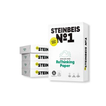 Steinbeis No.1 Recycled Paper Off-White A3 80gsm (Pack of 2500) 10026