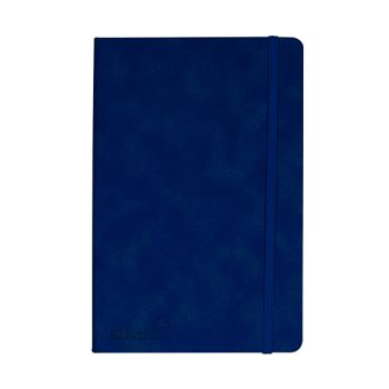 Silvine Soft Feel Executive Notebook Lined 160 Pages A5 Royal Blue 197BL
