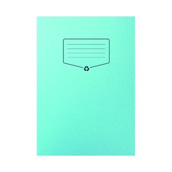 Silvine Recycled Exercise Book 7mm Square 64 Pages A4 Blue (Pack of 10) EXRE104