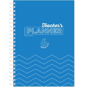 Silvine Teachers Academic Planner 6 Period A4 ST45312