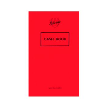 Silvine Plain Cash Book 72 Pages 159x95mm (Pack of 24) 042C-T