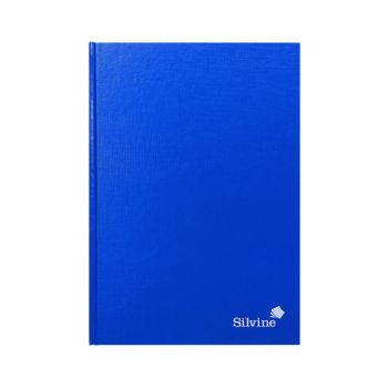 Silvine Feint Ruled Casebound Notebook A4 192 Pages (Pack of 6) CBA4