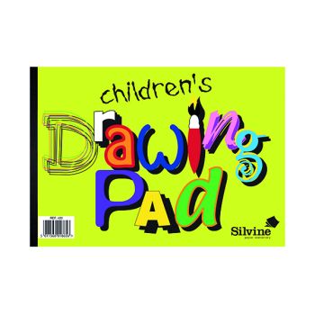 Silvine Children's Drawing Pad A4 (Pack of 12) 420