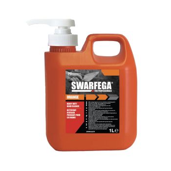 Swarfega Heavy Duty Hand Cleaner Orange 1 Litre SOR1LMP/SGL
