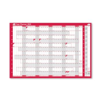 Sasco Compact Year Planner Landscape 2025 SY1075625