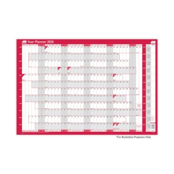Sasco Year Planner Mounted 2026 2410261